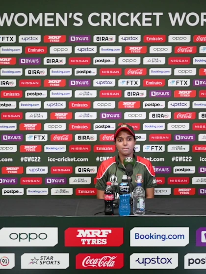 22 March - Hamilton - Bangladesh Captain Nigar Sultana post-match press conference
