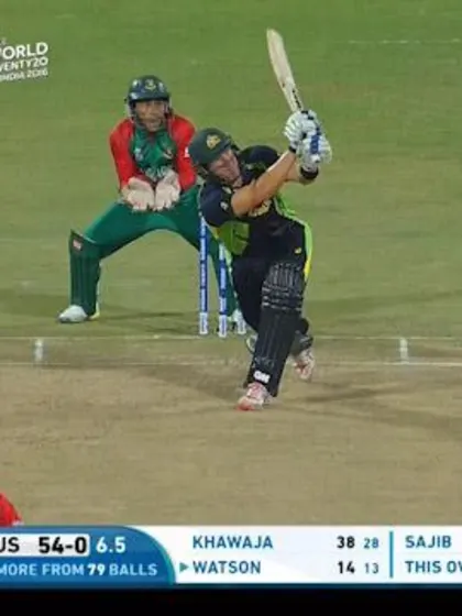 Watson smashes 92 metre six!