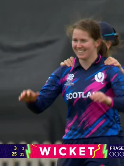 Phebe Molkenboer - Wicket - Netherlands vs Scotland