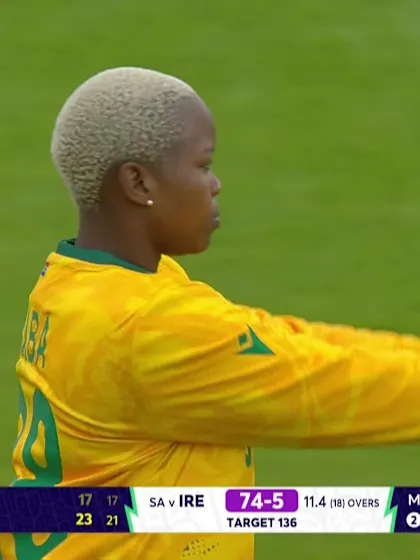 Alice Tector - Wicket - South Africa vs Ireland