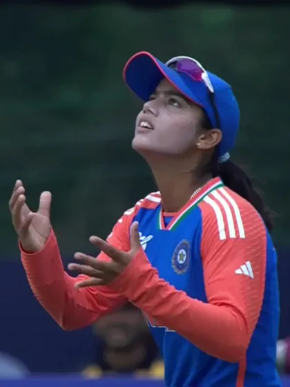 Logo of van Wyk with a Batting vs India Women Under-19
