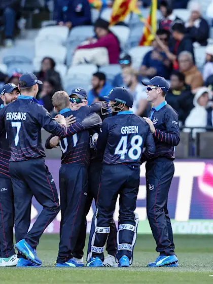 Namibia stun Sri Lanka to claim T20 World Cup opener