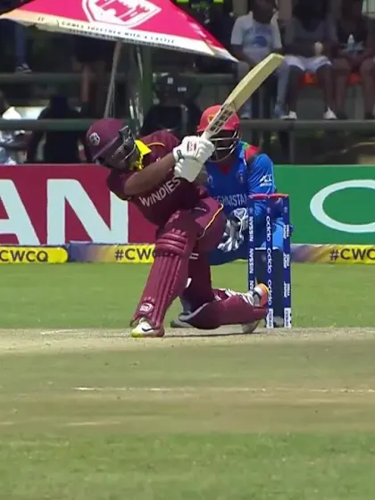 Mujeeb and Najibullah combine a second time to dismiss Hope for 43