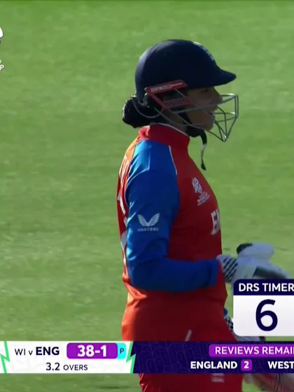 Sophia Dunkley - Wicket - England vs West Indies