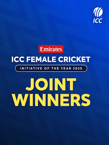 Emirates ICC Female Cricket Initiative of the Year - UAE | ICC Development Awards 2025
