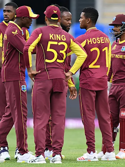 Logo of Wicket - Andrew Balbirnie - Ireland v West-Indies ICC T20WC 2022