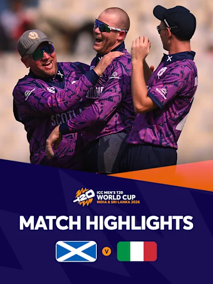 A confident opening win for Scotland | Match Highlights | T20WC 2026