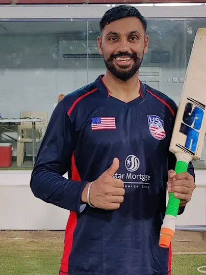 Jaskaran Malhotra's six sixes in an over | USA v PNG