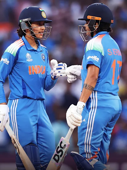 Indian openers off to rollicking start in the final | Powerplay Highlights | CWC25