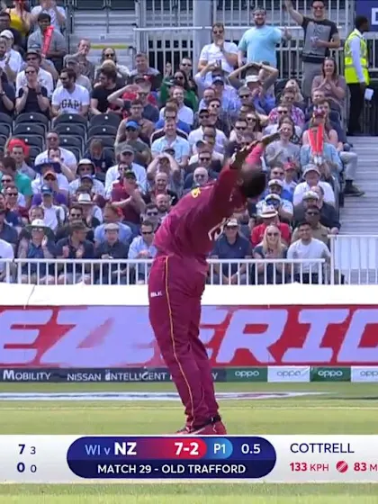CWC19: WI v NZ - Cottrell's 4/56