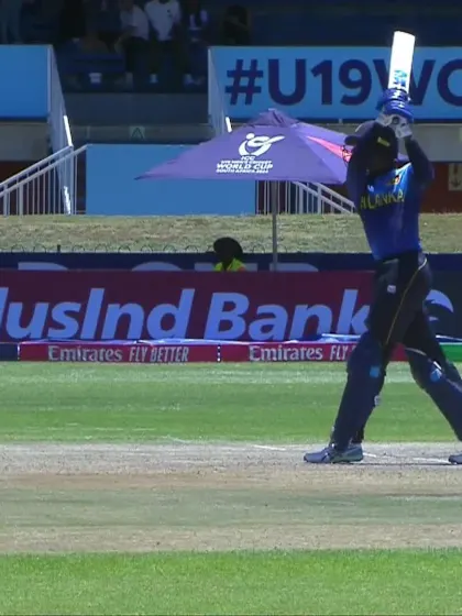 Dinura Kalupahana with a Six vs. Australia