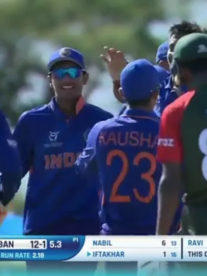 BAN Innings Highlights | IND v BAN | ICC U19 Men’s CWC 2022