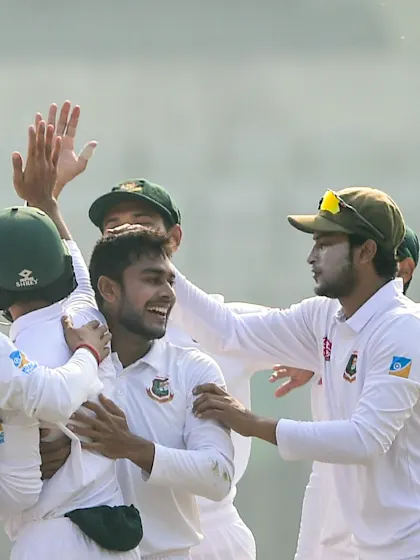 Mehidy picks up 12 wickets as Bangladesh sweep series