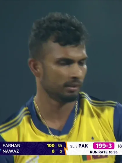 Mohammad Nawaz - Wicket - Sri Lanka vs Pakistan