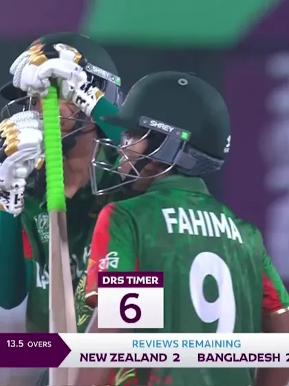 Shorna Akter - Wicket - New Zealand Women vs Bangladesh Women