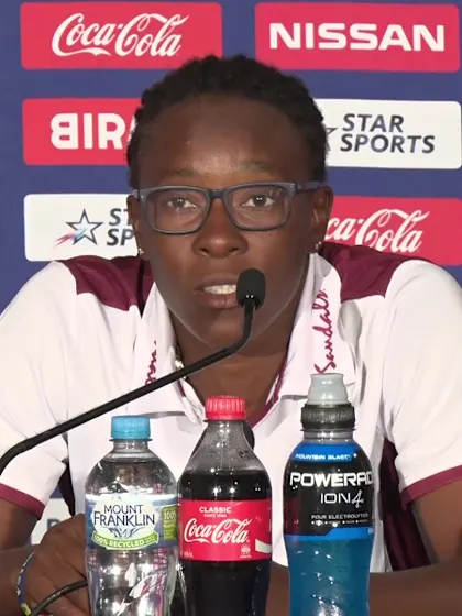 01 March - Sydney - West Indies player Shakera Selman post-match press conference