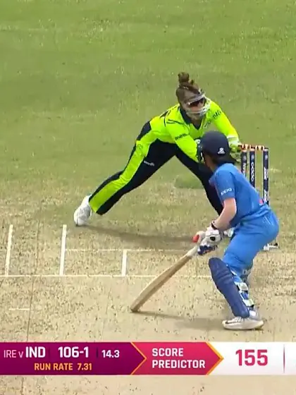 IND v IRE: Jemimah Rodrigues stumped