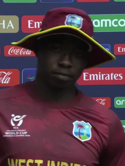 Jakeem Pollard | ICC U19MCW26 | West Indies post-match interview | 22 January '26