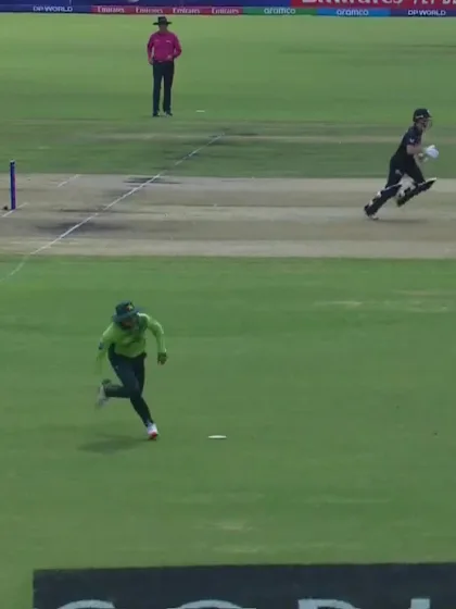 Hugo Bogue with a Four vs. Pakistan