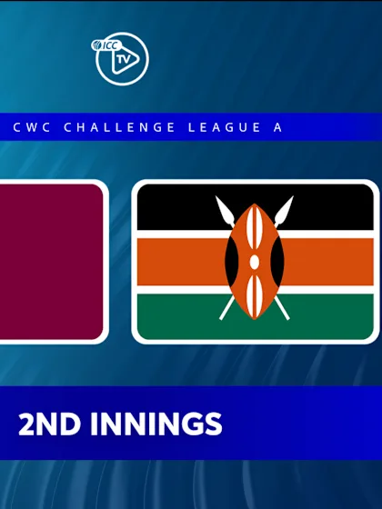 REPLAY: Qatar v Kenya (2nd Innings)