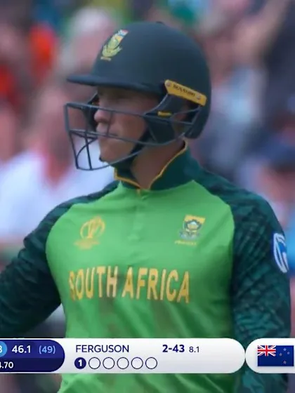 Logo of CWC19: NZ v SA - Highlights of van der Dussen's 67*