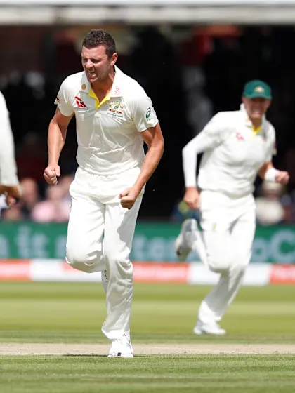 England bundled out for 258 as Hazlewood excels on return