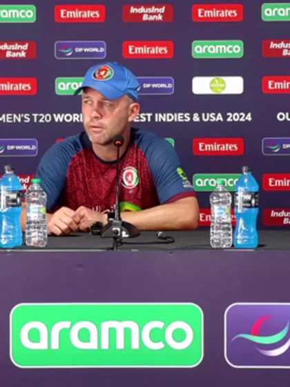 Jonathan Trott (Afghanistan Coach) pre-match Press Conference - 6th June 2024