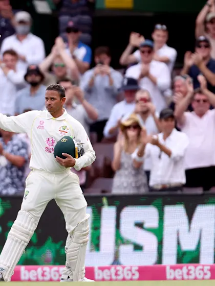 Khawaja digs in despite Sydney rain to put Australia on top