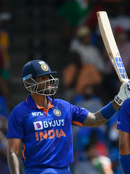 Yadav, Shamsi charge towards top in MRF Tyres ICC Men's T20I Player Rankings