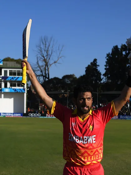 Raza slams Zimbabwe's fastest-ever ODI ton | CWC23 Qualifier