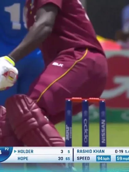 West Indies post 197/8 against Afghanistan in the CWCQ Super Six