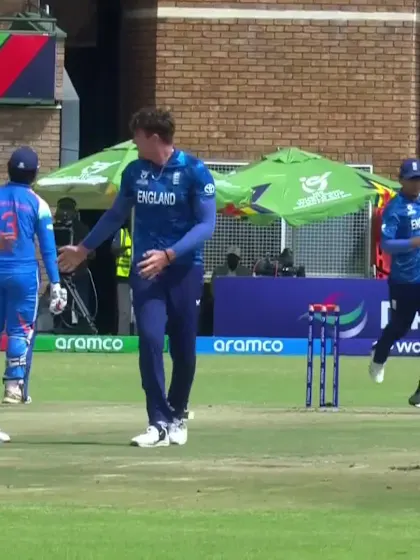 Aaron Varghese - Wicket - England vs India