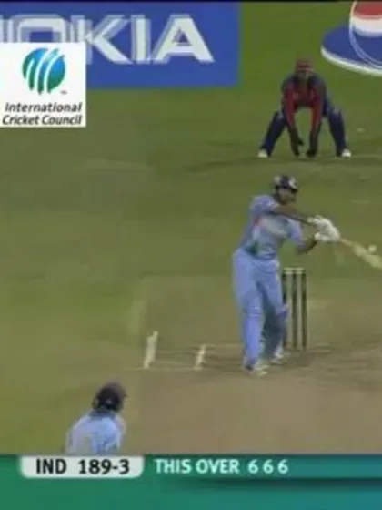 Yuvraj Singh's six sixes