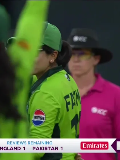 Alice Capsey - Wicket - England Women vs Pakistan Women