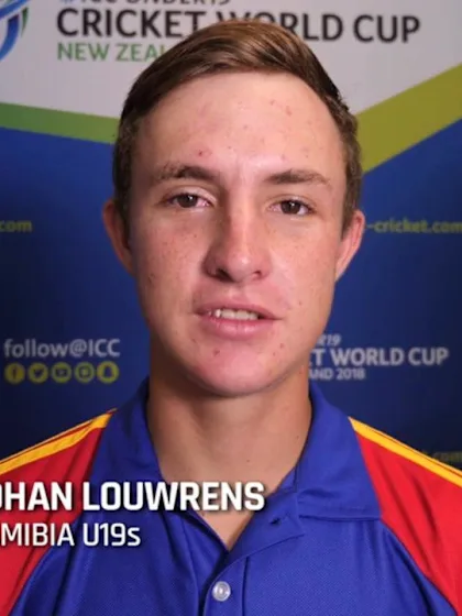 ICC U19 CWC - Namibia support message