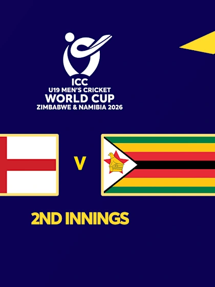 REPLAY: U19: England v Zimbabwe (2nd Innings)