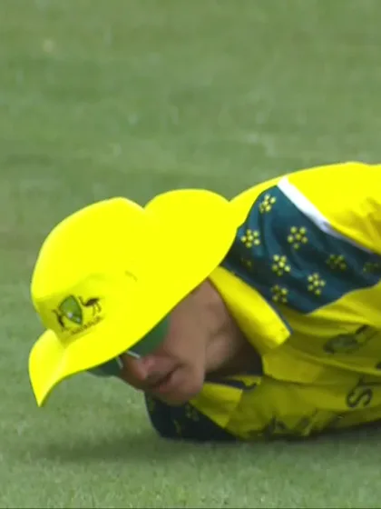 R O’Brien with a Batting vs. Australia