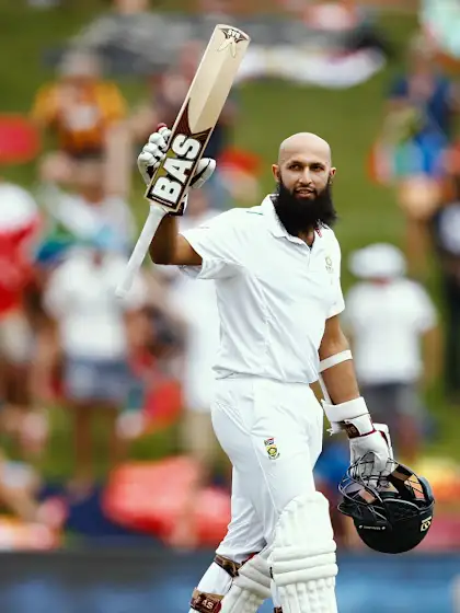 Logo of The Master of Class | Hashim Amla | ICC Hall of Fame