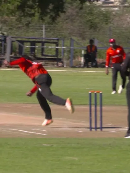 WCL 2:  Namibia v Canada – Canada's Navneet Dhaliwal takes a sharp catch