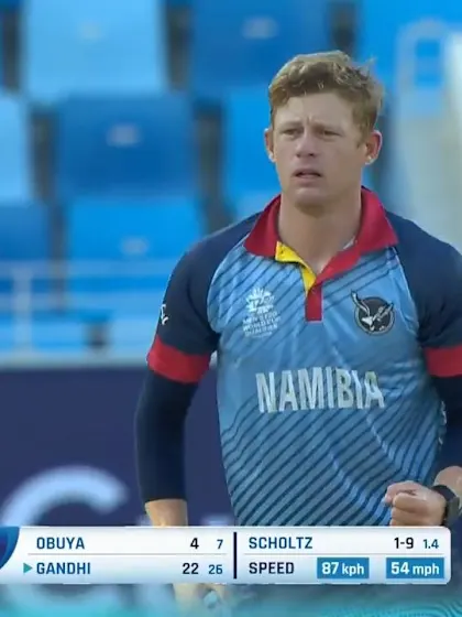 T20WCQ: NAM v KEN – Bernard Scholtz takes tournament-best figures