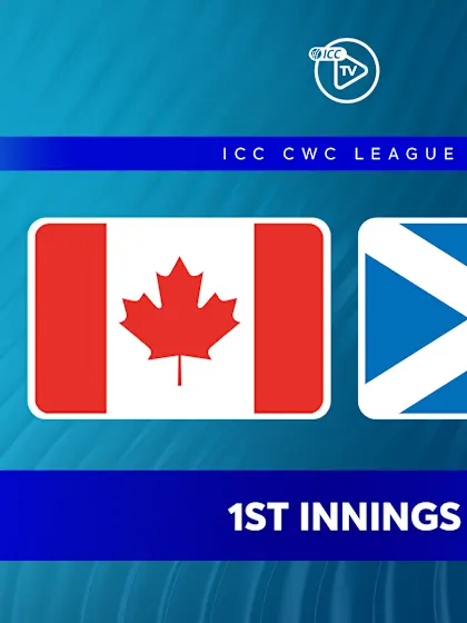 Scotland v Canada (1st Innings)