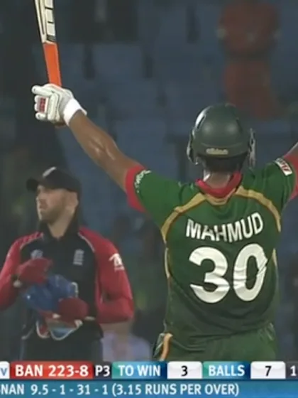 2011 CWC | Bangladesh beat England in a thriller