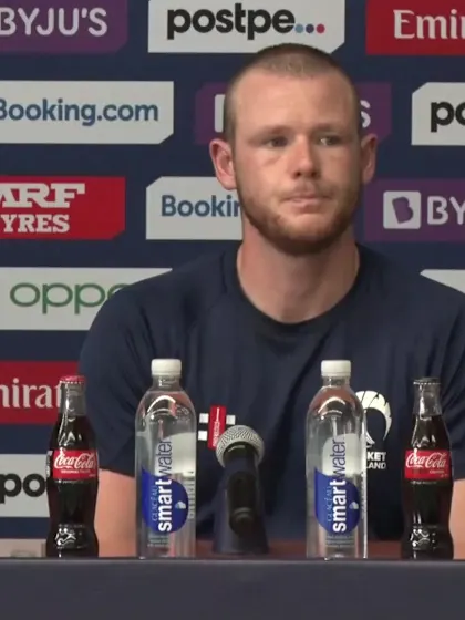 18 October - Oman - Scotland's Michael Leask pre-match press conference