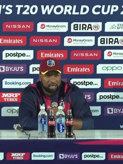 22 October - Abu Dhabi - West Indies Captain Kieron Pollard pre-match press conference