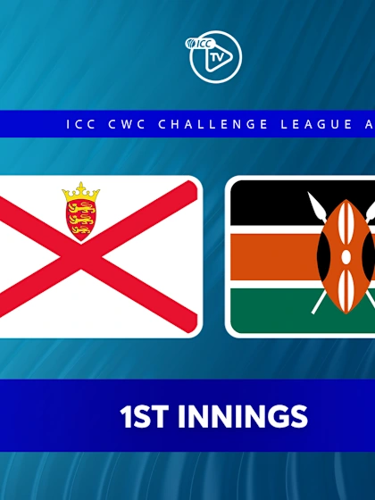 REPLAY: Jersey v Kenya (1st Innings)