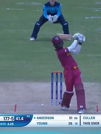 ICC U19 CWC: ENG v WI – Anderson, Young unleash the big strokes