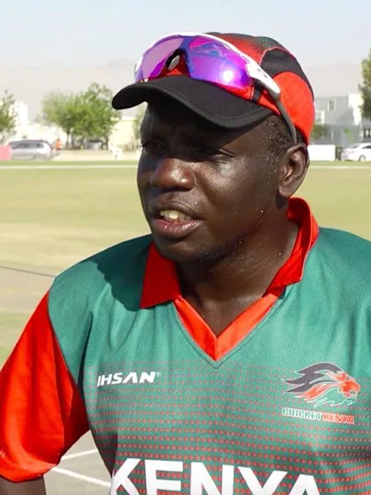 WCL Div 3 – Kenya captain Shem Ngoche speaks before game against Singapore