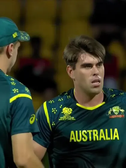 Jatinder Singh - Wicket - Australia vs Oman