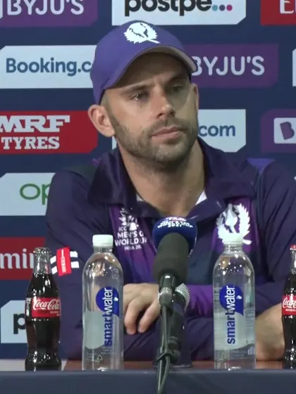 17 October - Oman - Scotland Captain Kyle Coetzer post-match press conference