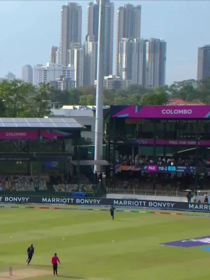 Khawaja Nafay - Wicket - Pakistan vs Namibia